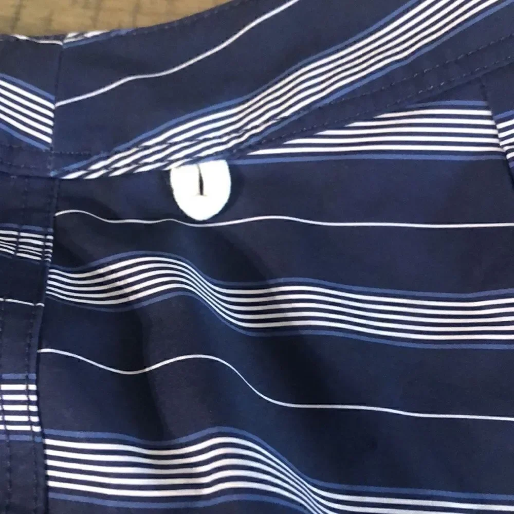J Crew FlexwearSwimwear Trunks Secure Velcro Hip Pocket. Stretch. Lined.